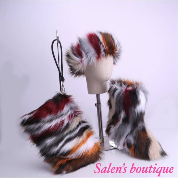 Furry boots sets - Picture 5 of 6